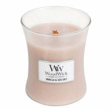 Woodwick WoodWick - Vanilla & Sea Salt Vase (vanilla and sea salt) - Scented candle 85.0g 