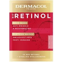 Dermacol Dermacol - Bio Retinol Face Mask ( 2 x 8 ml ) - Pleťová maska 8ml 