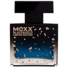 Mexx Mexx - Black & Gold for Men Limited Edition EDT 30ml 