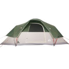 Vidaxl 9 személyes zöld vízálló kupolás családi sátor 94563