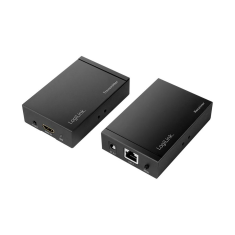 LogiLink HDMI-Extender-Set über LAN, 50m, 4K/30Hz, HDCP, IR (HD0024)
