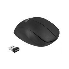 DELOCK Ergonomische USB Maus - kabellos (12598)