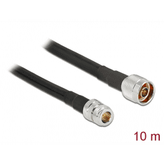 DELOCK HF Kabel N-> RP-SMA St/Bu 10.00m low loss (13029)