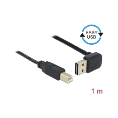 DELOCK Easy-USB-Kab.2.0 A(gewink. ob/un) St -> B-St 1.0m sw (85558)