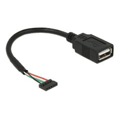 DELOCK USB Kabel Pinheader 5Pin -> A Bu/Bu 0.15m (84831)