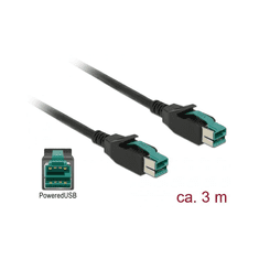 DELOCK PoweredUSB Kabel 12V St > St 3.0m (85494)