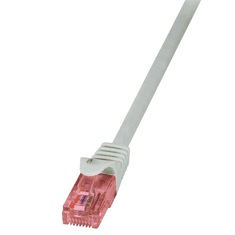 LogiLink Patch kábel PrimeLine Cat.6 U/UTP 50m szürke (CQ2142U) (CQ2142U)