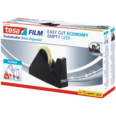 Tesa Economy asztali ragasztószalag adagoló 25mmx66m fekete (57431-00000-02) (57431-00000-02)