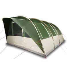 Vidaxl 7 személyes zöld vízálló alagút alakú családi sátor 94625