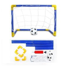 X TECH Műanyag focikapu, labdával és pumpával