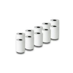 Qoltec 51899 57 x 16mm Nyomtatószalag - Fehér (10db/csomag) (51899)