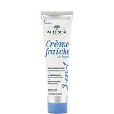 Nuxe Hidratáló krém, sminklemosó tej és feltöltő maszk 3 az 1-ben Creme Fraiche De Beauté (Moisturising C