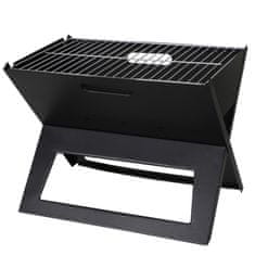 DOCHTMANN Összecsukható hordozható grill 44 x 30 x 35cm