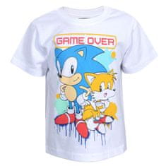 Sonic rövid nyári pizsama 5-6 év (116 cm)