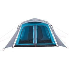 Vidaxl 9 személyes kék felugró családi sátor tornáccal 4004214