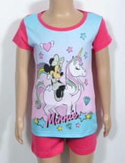 Disney 2-részes nyári póló és short szett Minnie egér Unikornissal 8 év (128 cm)