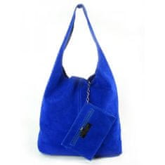 Vera Pelle Kézitáskák na co dzień kék Shopper Bag XL A4