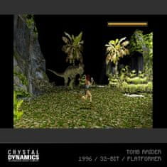 Blaze Evercade #40, Tomb Raider Collection 1, 3in1, Retro, Multi Game, Játékszoftver csomag
