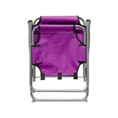 Aga Összecsukható szék OXFORD MR2124 Lila