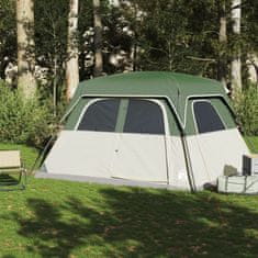 Vidaxl 6 személyes zöld vízálló családi sátor 94545
