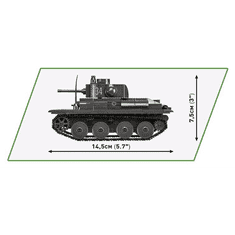 Cobi Cobi: 2284 Arras csata 1940 Matilda II vs Panzer 38(t) dioráma (2284)