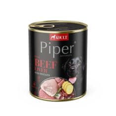 Piper ADULT 800g konzerv felnőtt kutyáknak marhamájjal és burgonyával