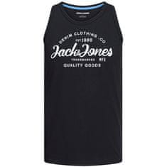 Jack&Jones Férfi trikó JJFOREST Standard Fit 12248622 Black (Méret L)