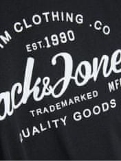 Jack&Jones Férfi trikó JJFOREST Standard Fit 12248622 Black (Méret L)