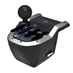 HORI Racing Shifter, 7 sebességes, 2 váltási mód, PC, USB, Fekete, Vezetékes sebességváltó