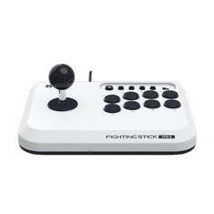 HORI Fighting Stick Mini, PlayStation5, PlayStation4, Arcade, Fehér, Vezetékes kontroller