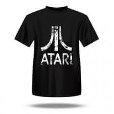 Blaze Atari T-Shirt, (L), Distressed logó (AP5), Retro, Fekete, Gaming póló