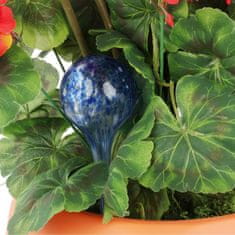 botle 10x üveg öntözőgömb szobanövényekhez kék 100 ml-es üveg öntözőgömb készlet