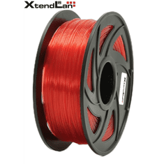 XtendLan Filament PLA 1.75mm 1 kg - Átlátszó narancssárga