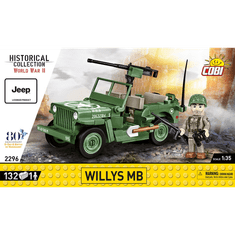 Cobi Cobi: Willys Willys MB Jeep 132 darabos építő készlet