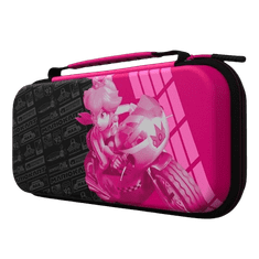 PDP Travel Case Plus Glow, Nintendo Switch/Lite/OLED, Peach: Grand Prix, Konzol utazótáska