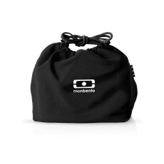 MonBento 100202001 Onyx uzsonnás doboz táska - Fekete (100202001)