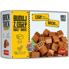 Trefl 61554 Brick Trick Féltégla 40 darabos építőkocka készlet (61554)