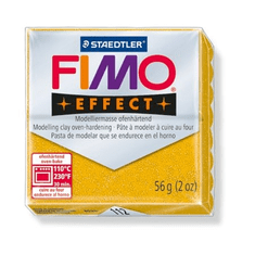 Staedtler FIMO Effect Égethető gyurma 56g - Csillámos arany (8020-112)