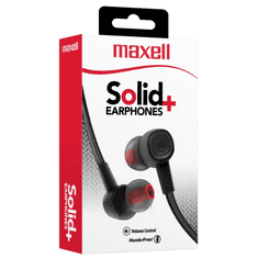 Maxell Solid+ Vezetékes Headset - Fekete (348347)