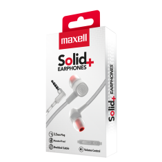 Maxell Solid+ Vezetékes Headset - Fehér (348344)