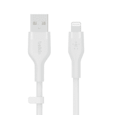 Belkin BOOST CHARGE Flex USB-A - Lightning kábel 2m fehér (CAA008BT2MWH) (CAA008BT2MWH)