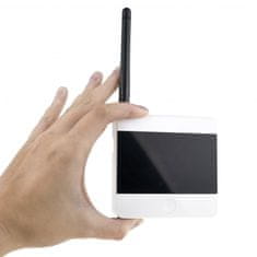 Secutek  Smart WiFi SSW-SEA801DF és átjárókészlet intelligens termosztatikus fejekből 3x Termosztatikus fej + 1x Gateway