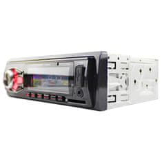 Dexxer 1DIN 12V LCD FM autórádió 4x50W USB Bluetooth SD + távirányító RENEW FORCE