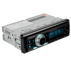 Dexxer 1DIN 12V LCD FM autórádió 4x55W 2x USB Bluetooth SD + távirányító RENEW FORCE