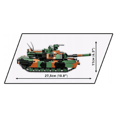 Cobi M1A2 SEPv3 Abrams tank 1017 darabos építő készlet (2623)
