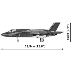 Cobi Armed Forces F-35B Lightning II repülőgép 594 darabos építő készlet (5829)