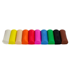 KORES Plastilina Gyurma 200g - 10 pasztell szín (34016)