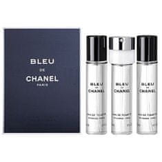 Chanel Bleu De Chanel - EDT utántöltő (3 x 20 ml) 60 ml
