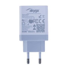 Akyga USB-A+USB-C PD 3A 36W Quick Charge 3.0 hálózati töltő (AK-CH-13) (AK-CH-13)