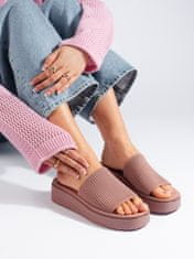 Amiatex Női papucs 108429 + Nőin zokni Gatta Calzino Strech, rózsaszín árnyalat, 40